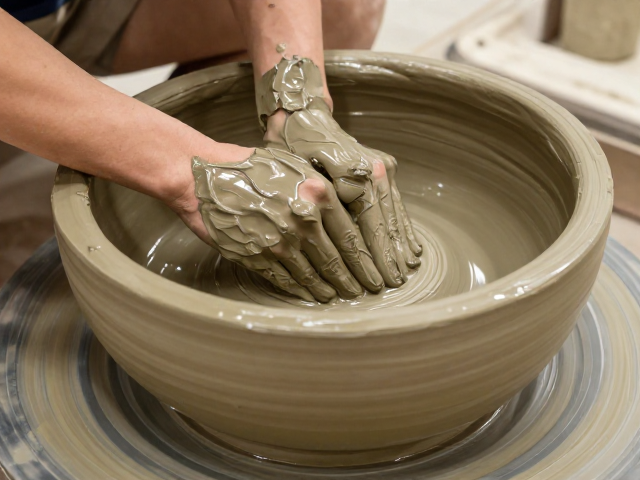 古代大件器物制作揭秘，涂抹泥浆与泥浆粘接工艺的奥秘