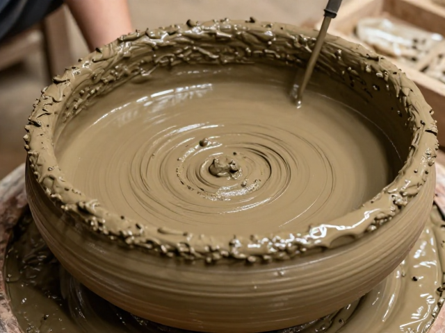 古代大件器物制作揭秘，涂抹泥浆与泥浆粘接工艺的奥秘
