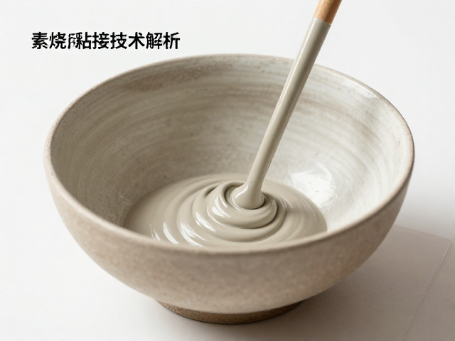 素烧后粘接技术解析,提升器皿修复效果的泥浆工艺