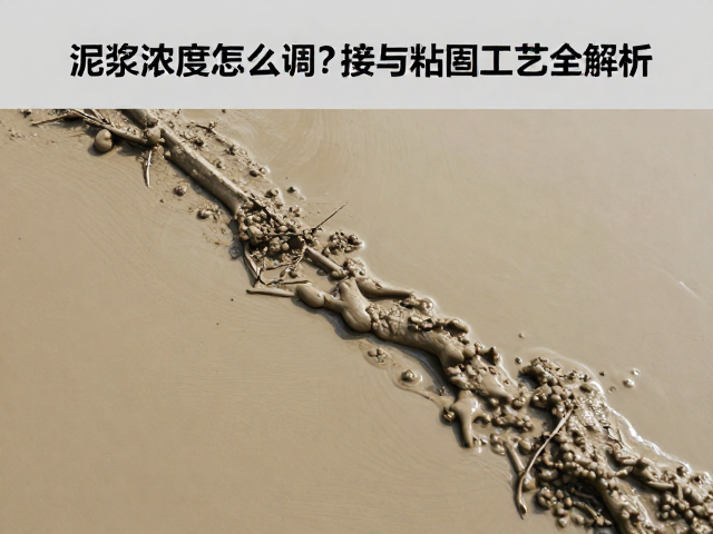 泥浆浓度怎么调？接缝处加固与粘接工艺全解析