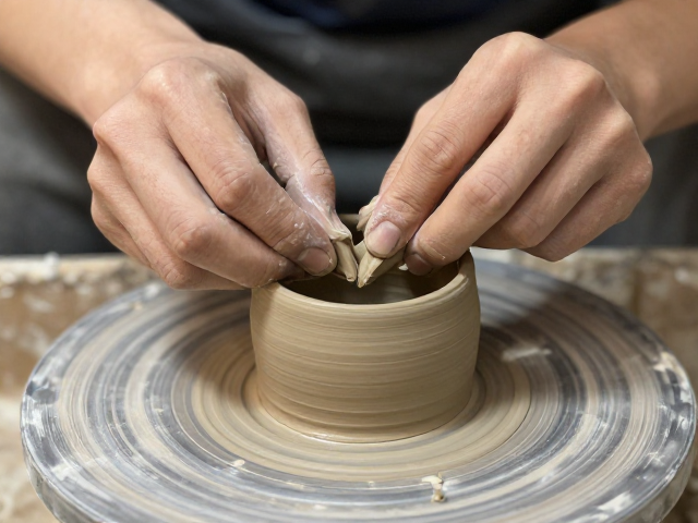 艺术陶偶创作指南,泥浆粘接工艺与泥条盘筑接合技巧