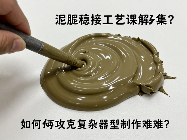 泥浆粘接工艺详解,如何攻克复杂器型制作难题?