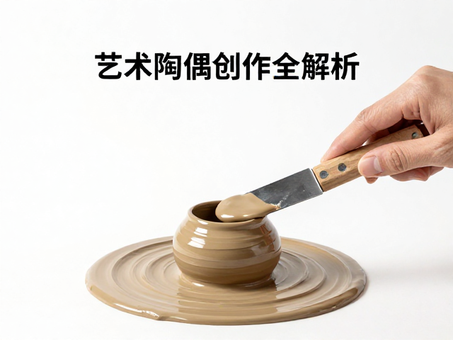 艺术陶偶创作秘籍，泥浆粘接工艺与刮刀技法全解析