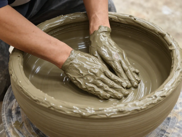 古代大件器物制作揭秘,泥浆粘接工艺与涂抹泥浆的核心技法