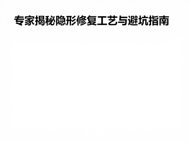 泥浆粘接修复器皿接缝明显？专家揭秘隐形修复工艺与避坑指南