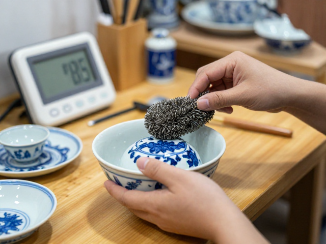 景德镇青花瓷保养，禁用钢丝球，掌握传统绘制工艺之美