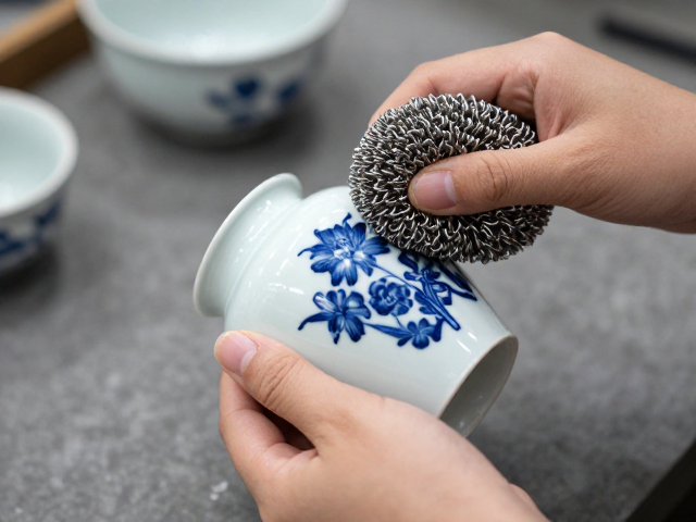 景德镇青花瓷保养，禁用钢丝球，掌握传统绘制工艺之美