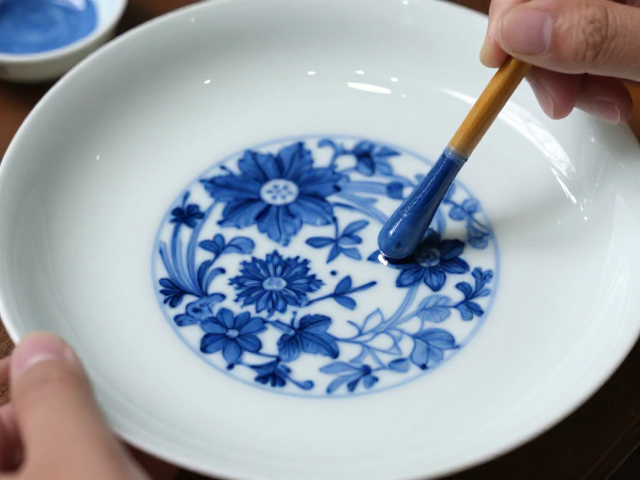 青花与釉下五彩,天然矿物颜料绘制工艺详解