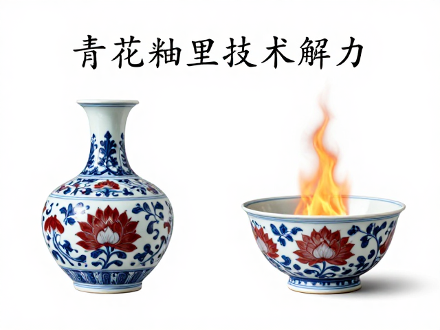青花釉里红与五彩工艺解析,古瓷绘制技法与艺术魅力