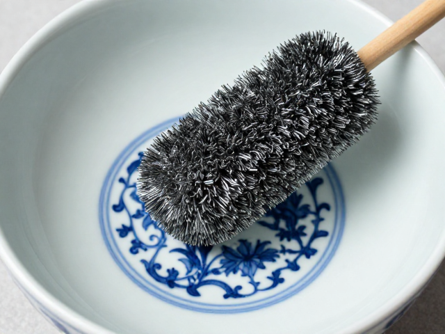 青花瓷保养,禁用钢丝球刷洗,守护吉祥图案绘制工艺