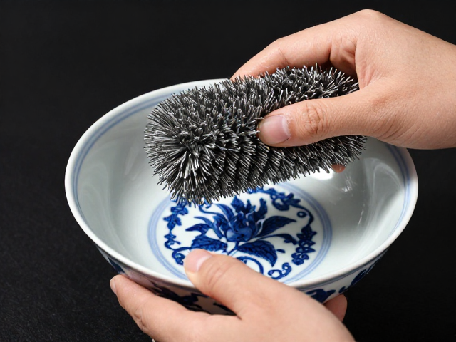 青花瓷保养,禁用钢丝球刷洗,守护吉祥图案绘制工艺