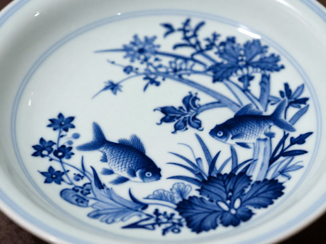 青花瓷青花绘制工艺解析，色彩沉稳内敛，花鸟鱼虫栩栩如生