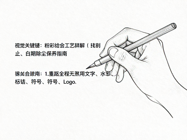 粉彩绘制工艺详解,白描线稿练习技巧与定期除尘保养指南
