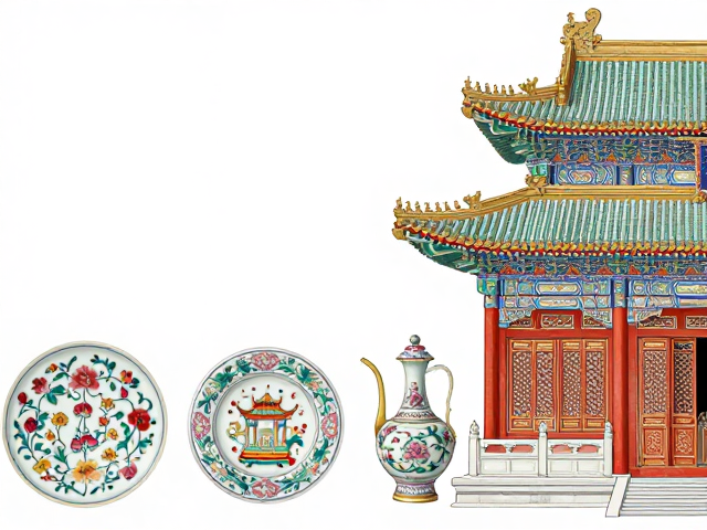 明清建筑装饰瓷粉彩工艺,传承与鉴赏指南