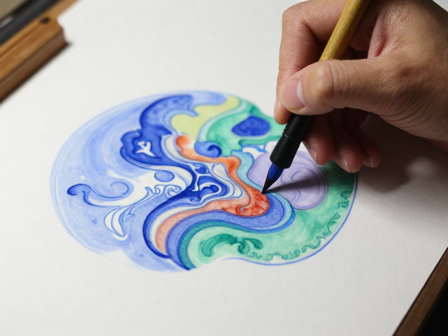 湖南醴陵青花绘制工艺揭秘，五彩斑斓下的匠心传承