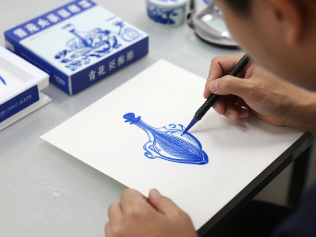 景德镇陶瓷大学青花绘制工艺，独立包装存放指南