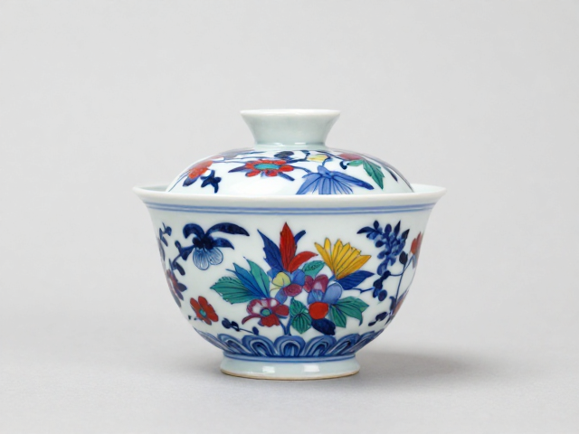 湖南醴陵青花绘制工艺揭秘，五彩斑斓下的匠心传承