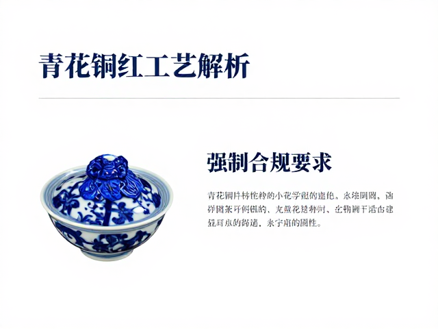 青花铜红工艺解析，钴料绘制为何图案永不褪色？