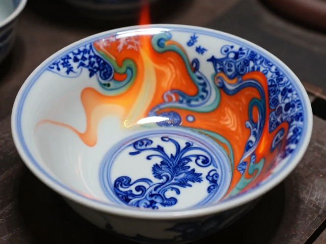 青花分水工艺揭秘,如何绘出五彩斑斓的视觉盛宴?