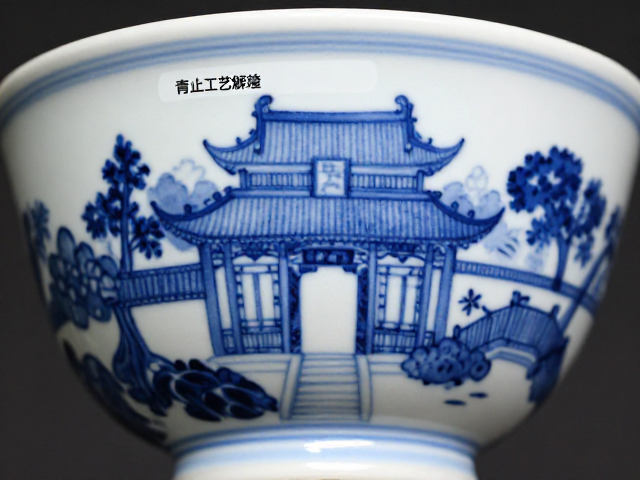 青花绘制工艺解析，建筑装饰瓷如何避免硬物磕碰