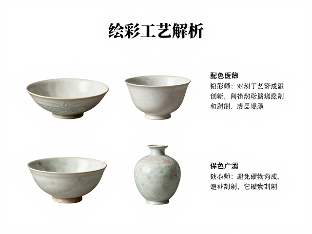 粉彩创烧历史，绘制工艺解析与避免硬物刮擦的保养技巧