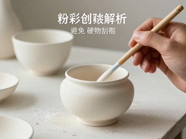 粉彩创烧历史,绘制工艺解析与避免硬物刮擦的保养技巧