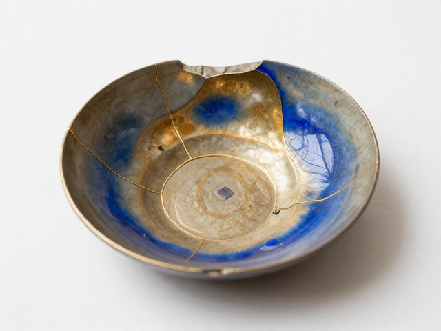 金缮工艺揭秘，胎骨修复与钴料发色的核心逻辑