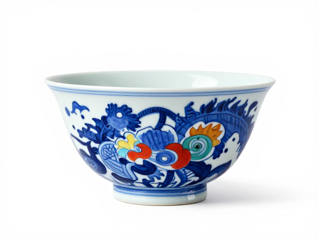 青花绘制工艺揭秘,素描造型基础与五彩斑斓的艺术融合