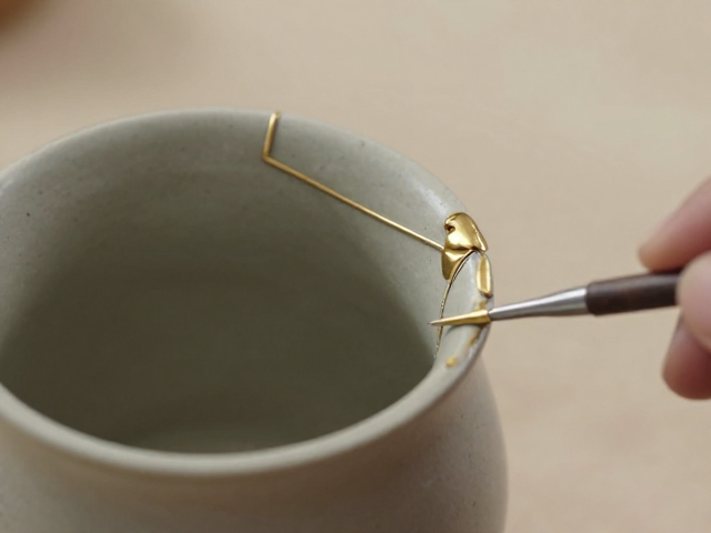 金缮修复技巧,掌握泥性防磕碰,让残缺器物重焕新生