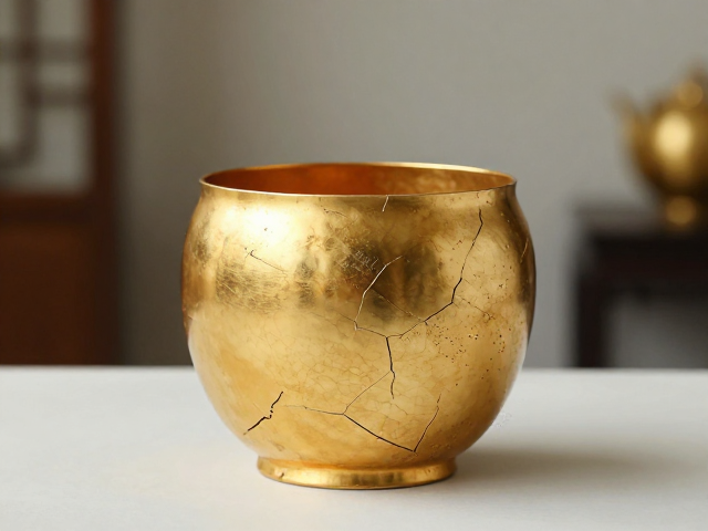 金缮艺术陈设美学,如何通过笔法练习重塑残缺之美