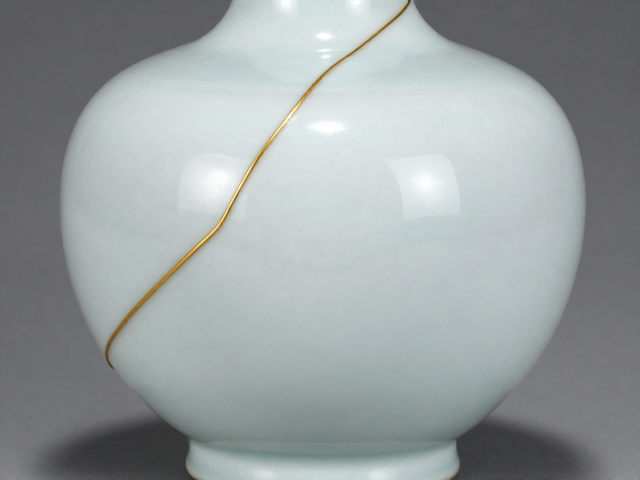金缮修复斗彩粉彩瓷器，柔和工艺重塑古韵之美