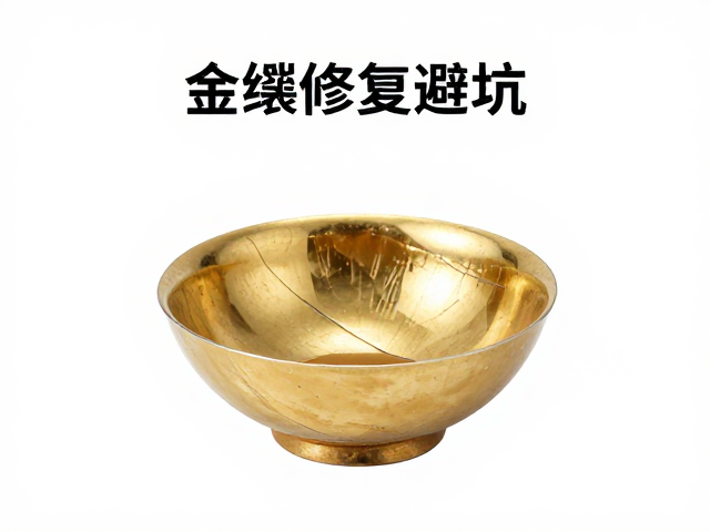 金缮修复避坑,流釉瑕疵勿用强酸强碱清洁剂