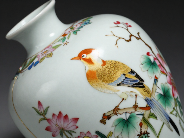 金缮修复宋代五大名窑花鸟瓷，古韵新生与艺术价值解析