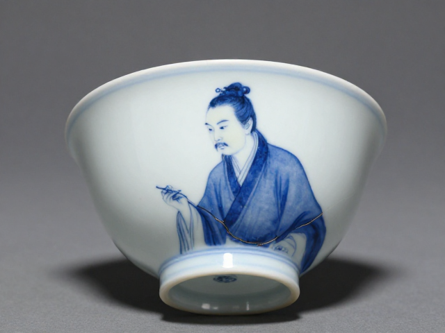 景德镇金缮工艺，名家手绘高价瓷器，修复之美与艺术价值解析