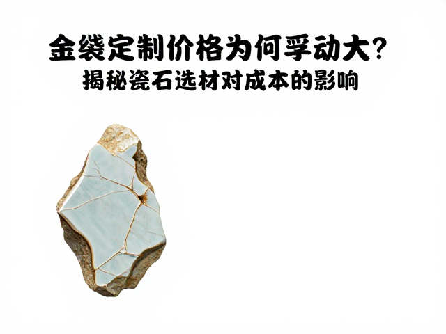 金缮定制价格为何浮动大？揭秘瓷石选材对成本的影响