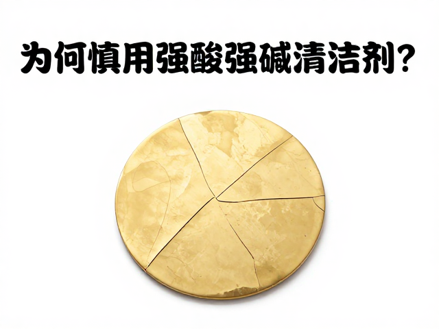 金缮工艺修复划花,为何慎用强酸强碱清洁剂?