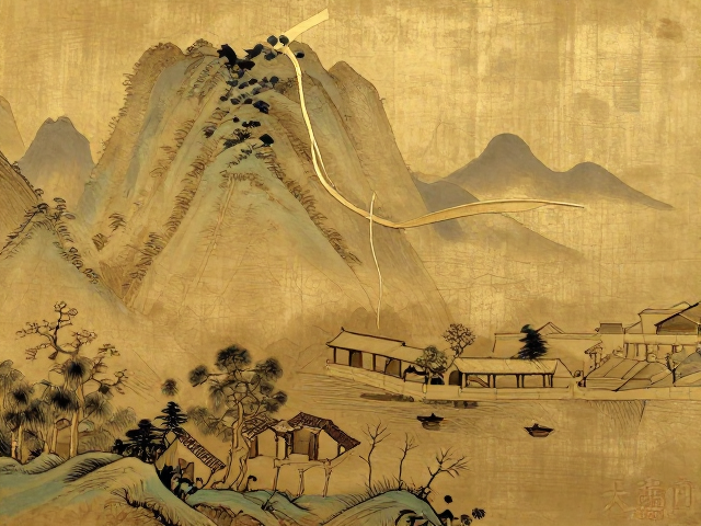 金缮工艺中的山水意境，刻刀下的东方美学与修复哲学