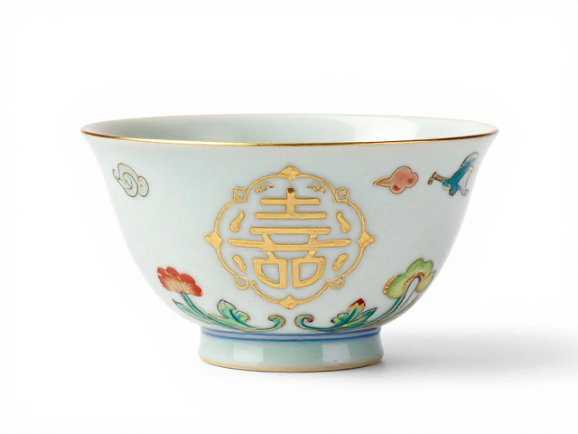 金缮工艺修复，融合吉祥图案与粉彩柔和，打造高颜值艺术孤品