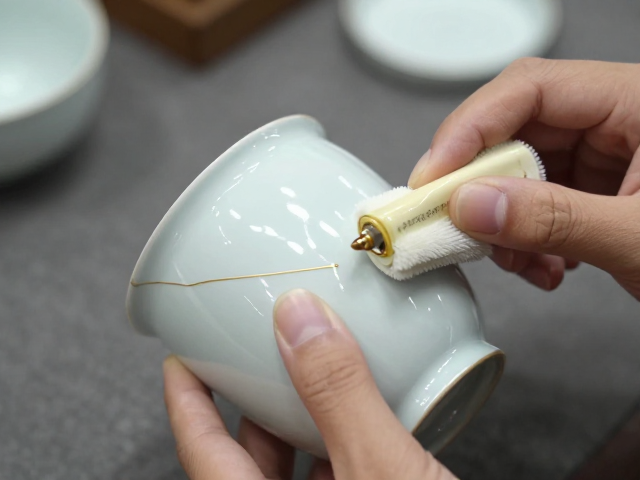 醴陵金缮工艺,瓷器修复与定期擦拭保养指南