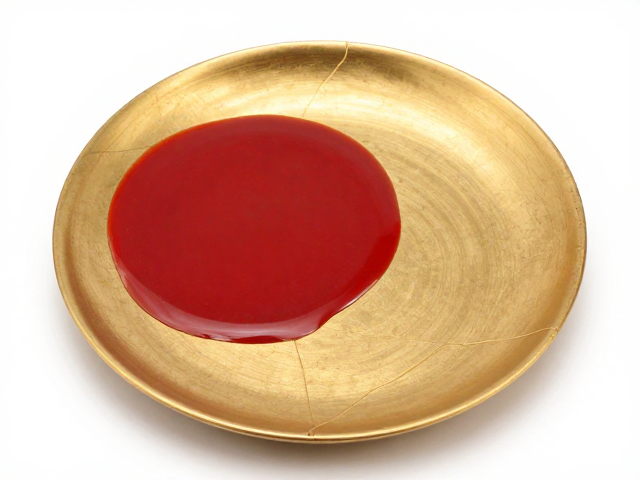 金缮工艺中的釉里红釉料调配秘诀，打造绝美修复效果