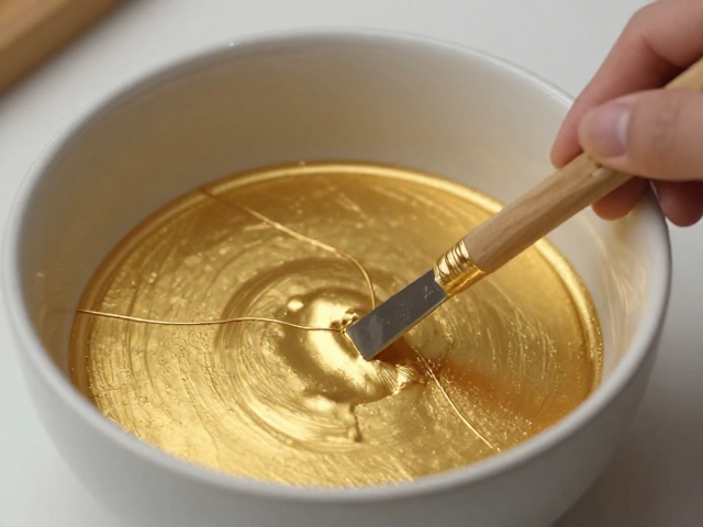 金缮工艺入门,釉料调配技巧与刻刀使用指南
