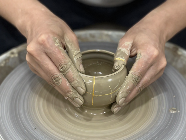 金缮工艺中高岭土的泥性掌握，修复古瓷的关键技巧