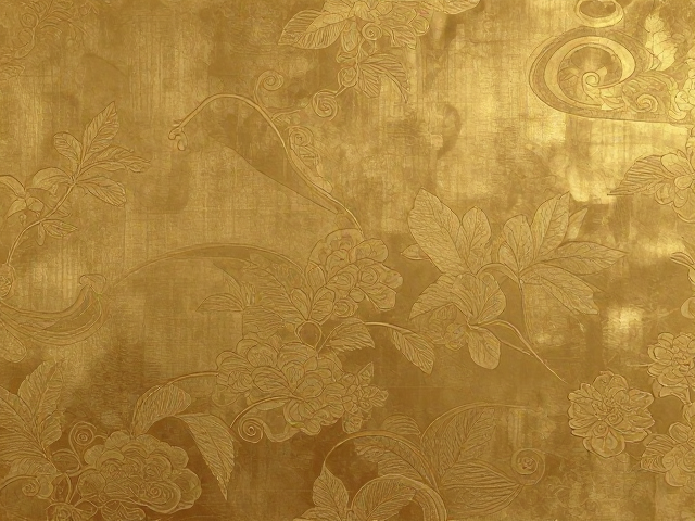 金缮工艺点缀博古纹印花，古韵与现代美学的完美融合