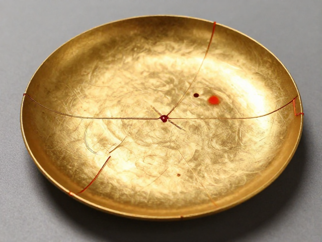 金缮定制作品价格为何浮动大?详解火石红修复价值