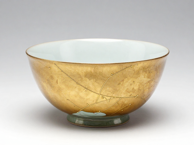 金缮结合釉下彩绘与釉上彩，揭秘特殊工艺品的超高溢价逻辑