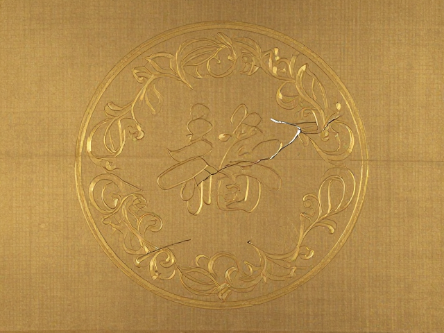 金缮工艺画工解析,吉祥图案寓意与修复美学