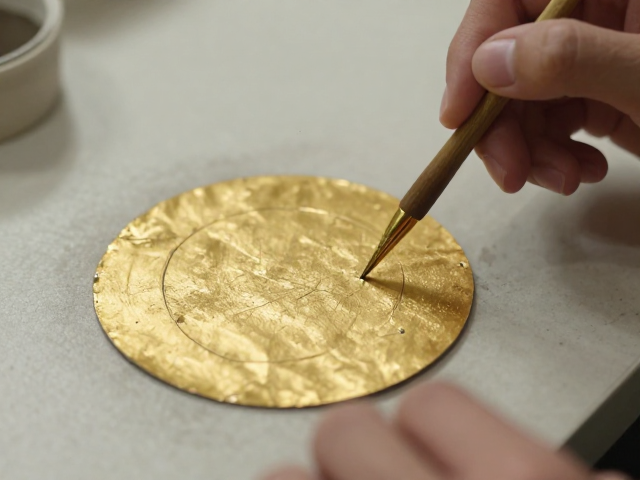 金缮工艺中的积釉笔法练习，高手必看的修复技巧与美学指南
