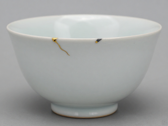 金缮工艺修复缩釉，釉缸瑕疵处理与古法修复技巧