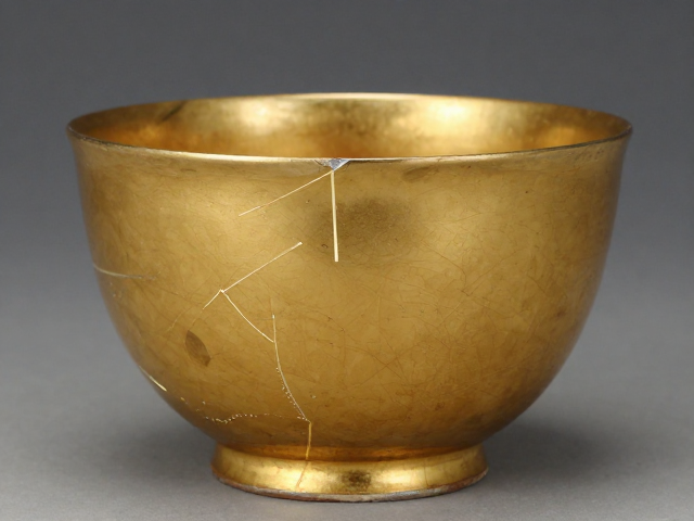 金缮工艺修复缩釉,釉缸瑕疵处理与古法修复技巧