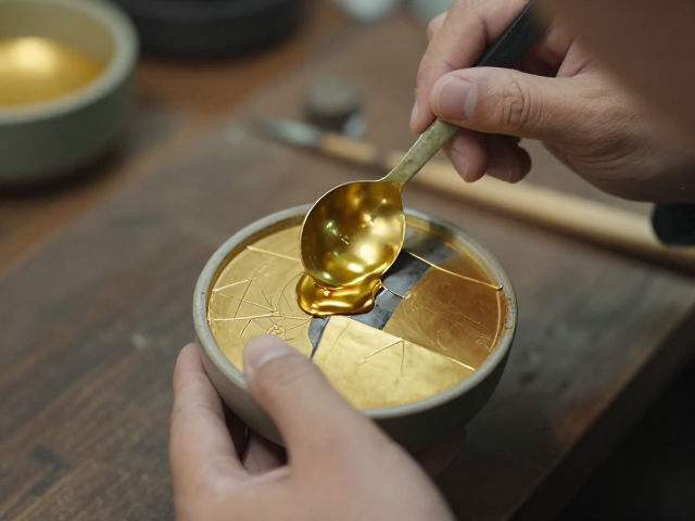 金缮工艺中的釉料调配秘诀,以人物修复见证残缺之美